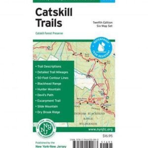 NYNJ Trail Conference Map – Catskill Trails – NY
